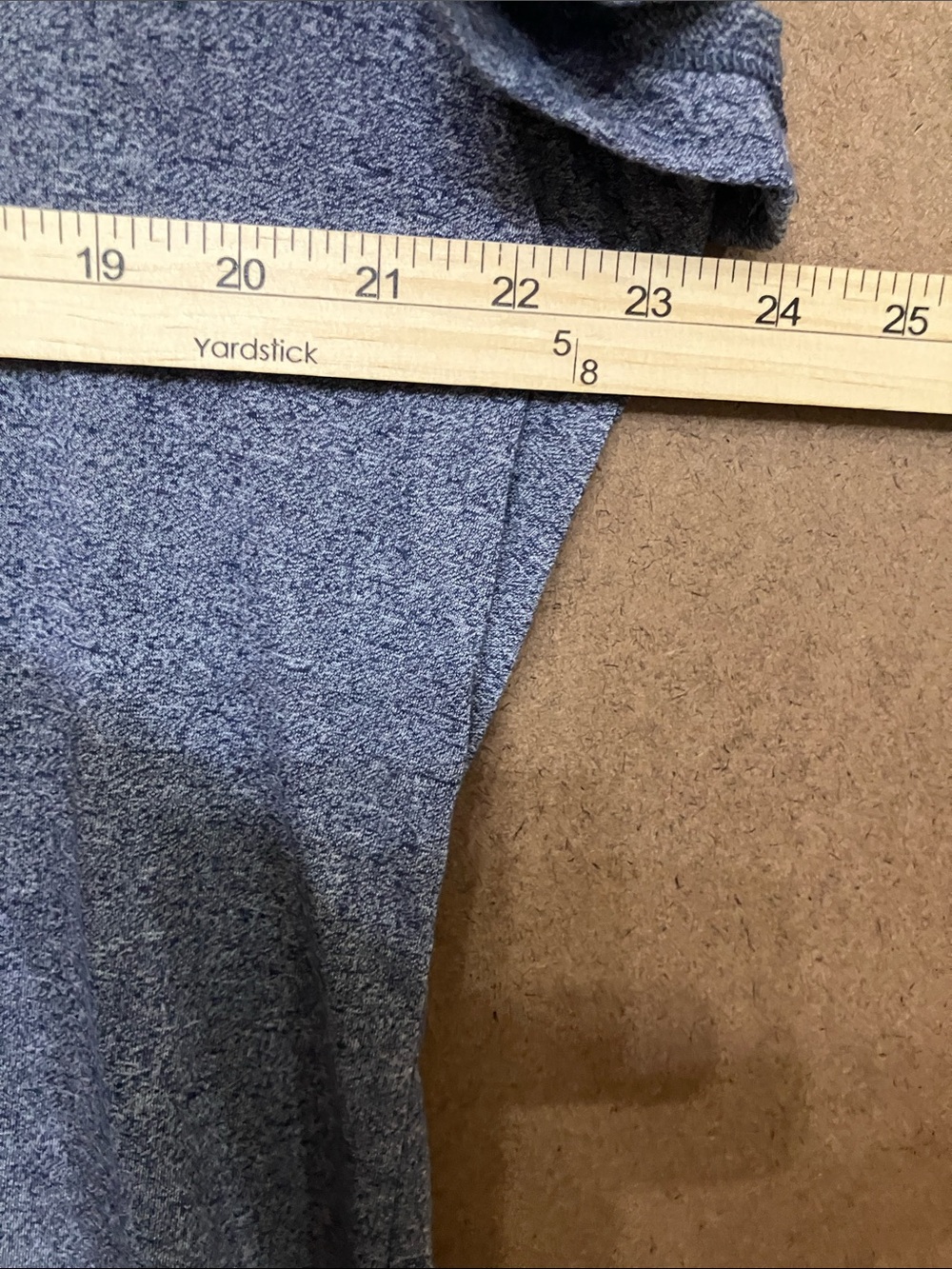 Under Armour Heathered Blue Notre Dame 'Irish' V‑Neck Tee - Picture 5 of 10